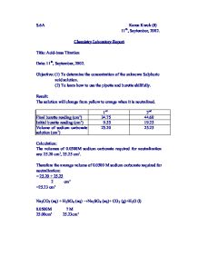 Titration – A Journey to Precisely Neutralize Acids and Bases