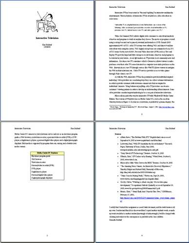 APA Style Term Paper / Custom APA Format Research Papers - $12/page