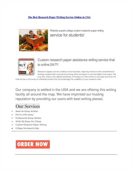 Best research paper writing service reviews