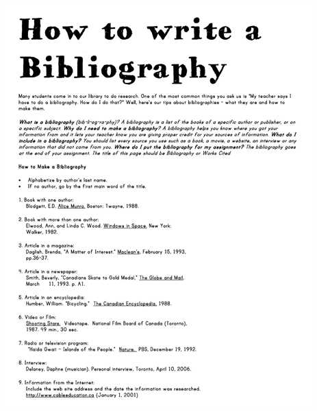 Bibliography of book