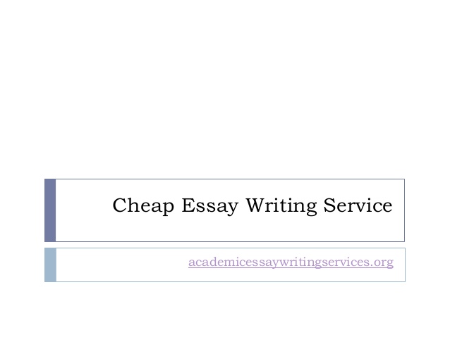 Cheap essay