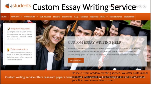 What is custom writing services