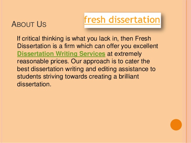 If you are not skilled enough, then don't waste your time - Acquire dissertation help UK from a dissertation writing service UK as fast as you can, because this is.