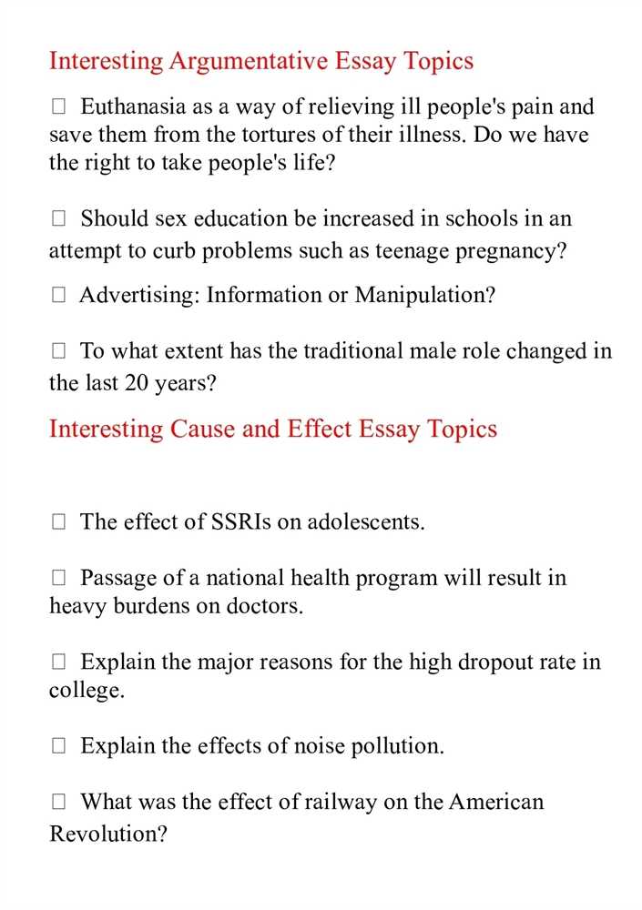 good college research paper topics