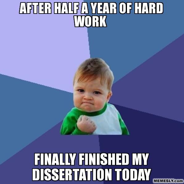 In my dissertation