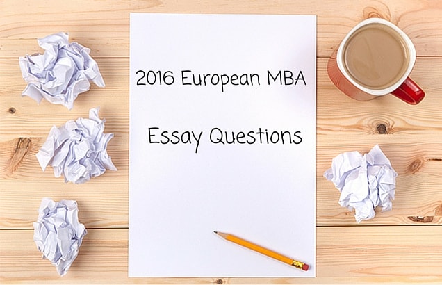 Mba essays writing services