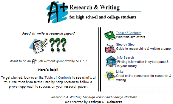 Research writing guidelines