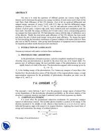 Spectroscopy lab report