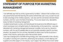 Statement of purpose mba