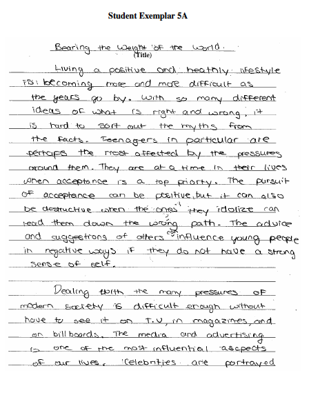 Students essay