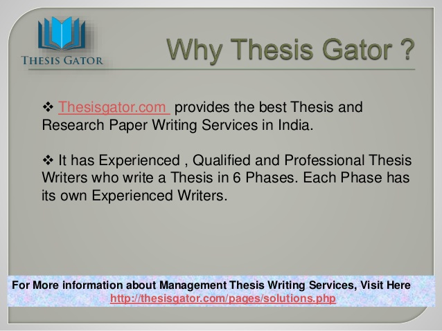 Thesis help online