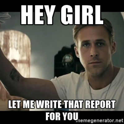 Write my report online